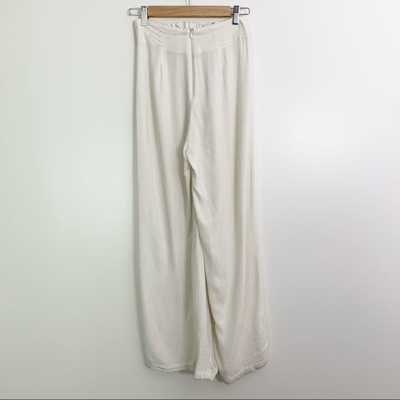 Umgee Ivory High Waisted Pants - Picture 6 of 8